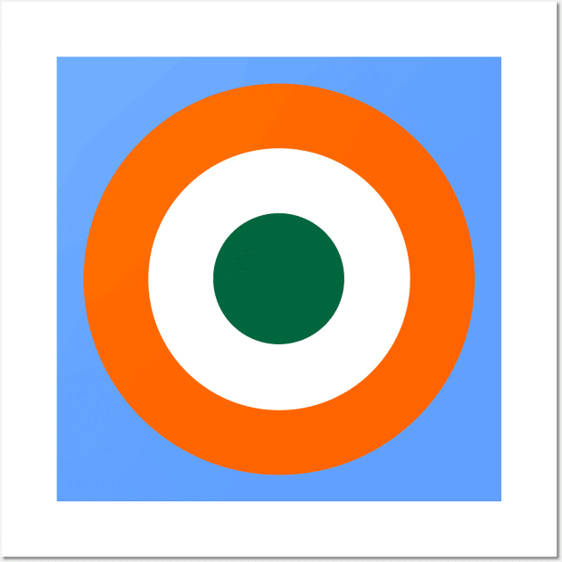 Indian Air Force Roundel Wall Art by Lyvershop